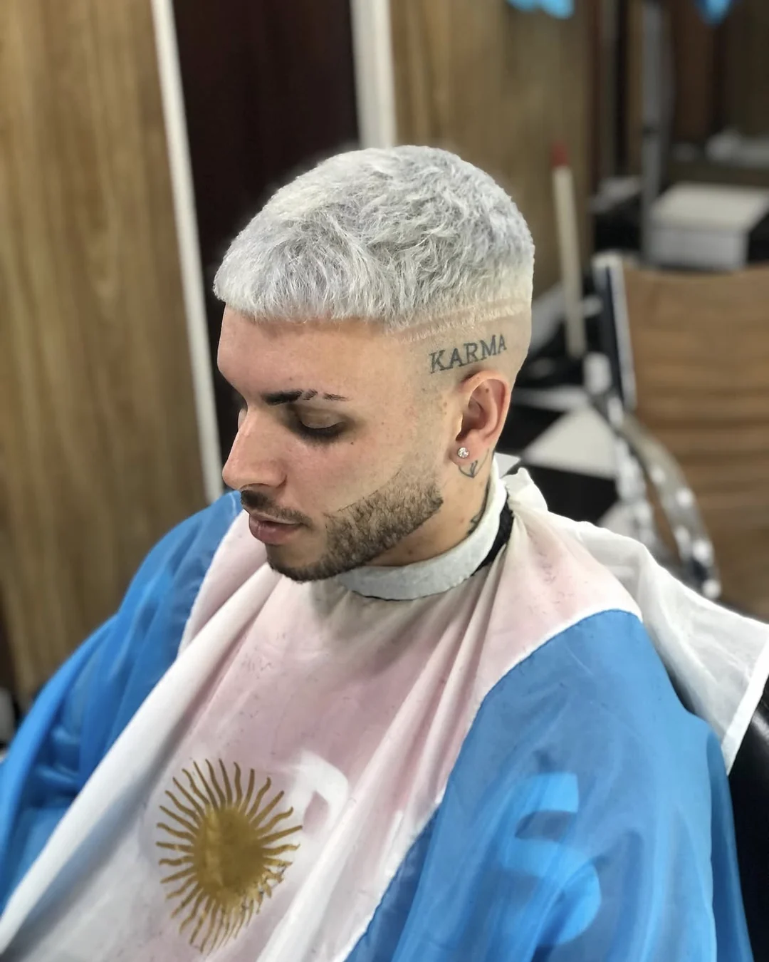 Degradé con platinado